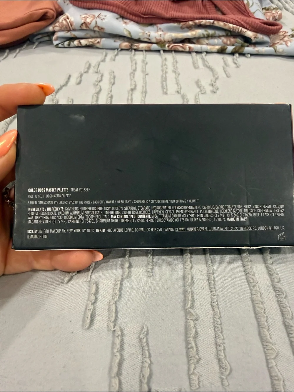 IL MAKIAGE Color Boss Master Eyeshadow Palette - Pink, Bronze, Brown, Copper